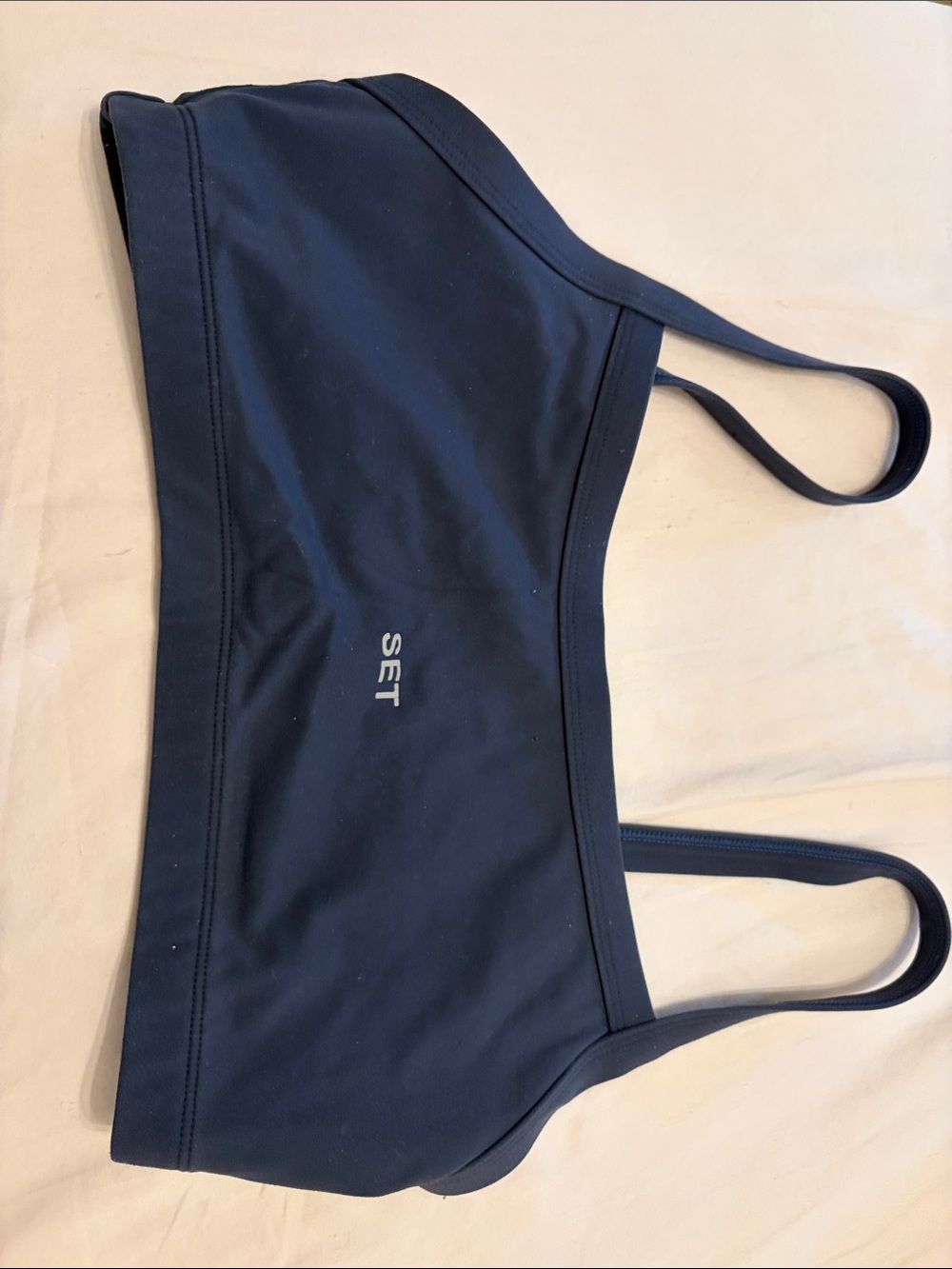 ✨Host Pick✨ SET ACTIVE SPORTBODY® Navy Blue Scoop Bra